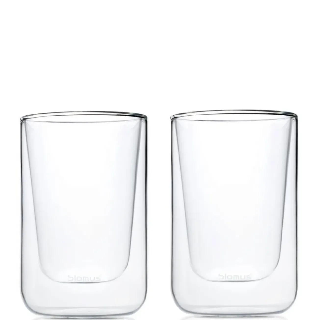 Bath & Living Blomus Double-walled glass NERO cappuccino (set/2) 63654