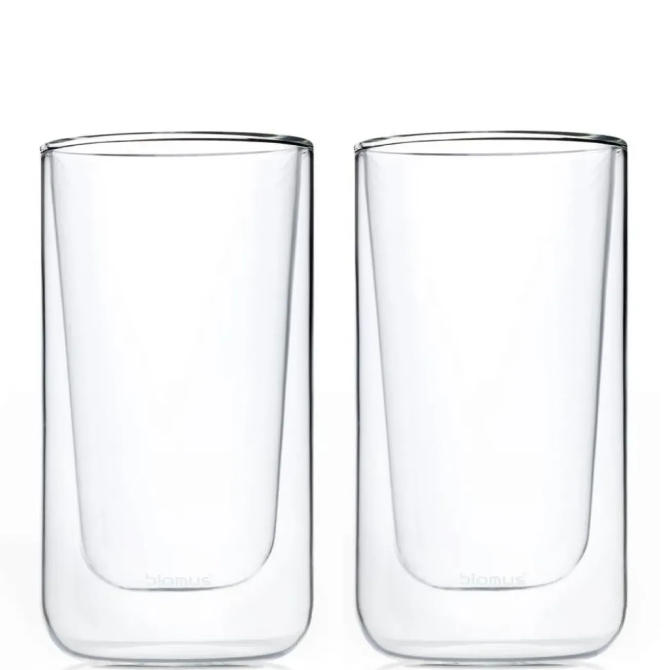 Bath & Living Blomus Double-walled glass NERO latte macchiato (set/2) 63655