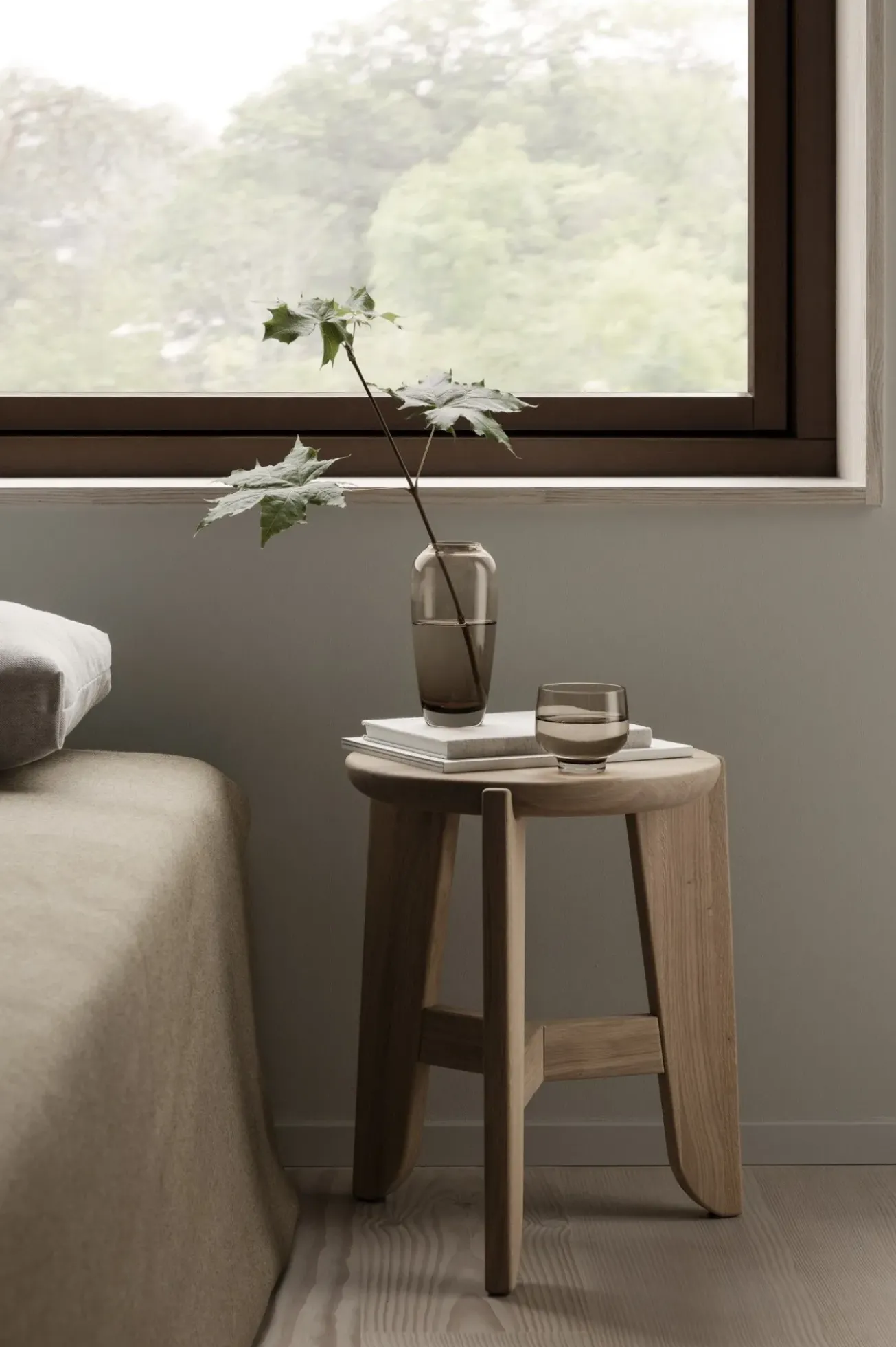 Bath & Living Blomus ELI stool - wood - 66512