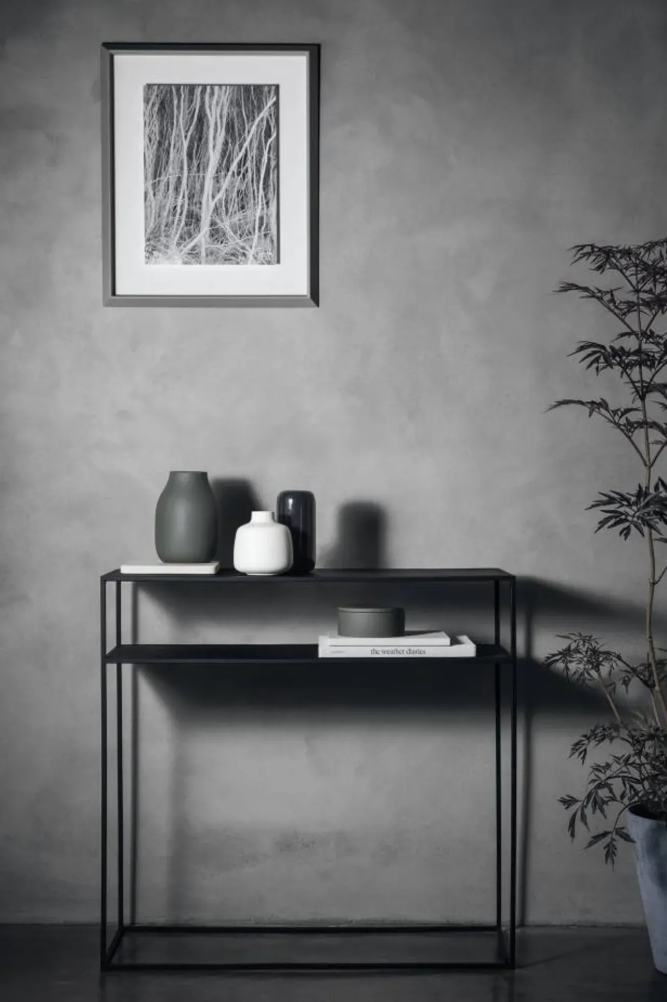 Bath & Living Blomus FERA console table Steel Gray (65986)