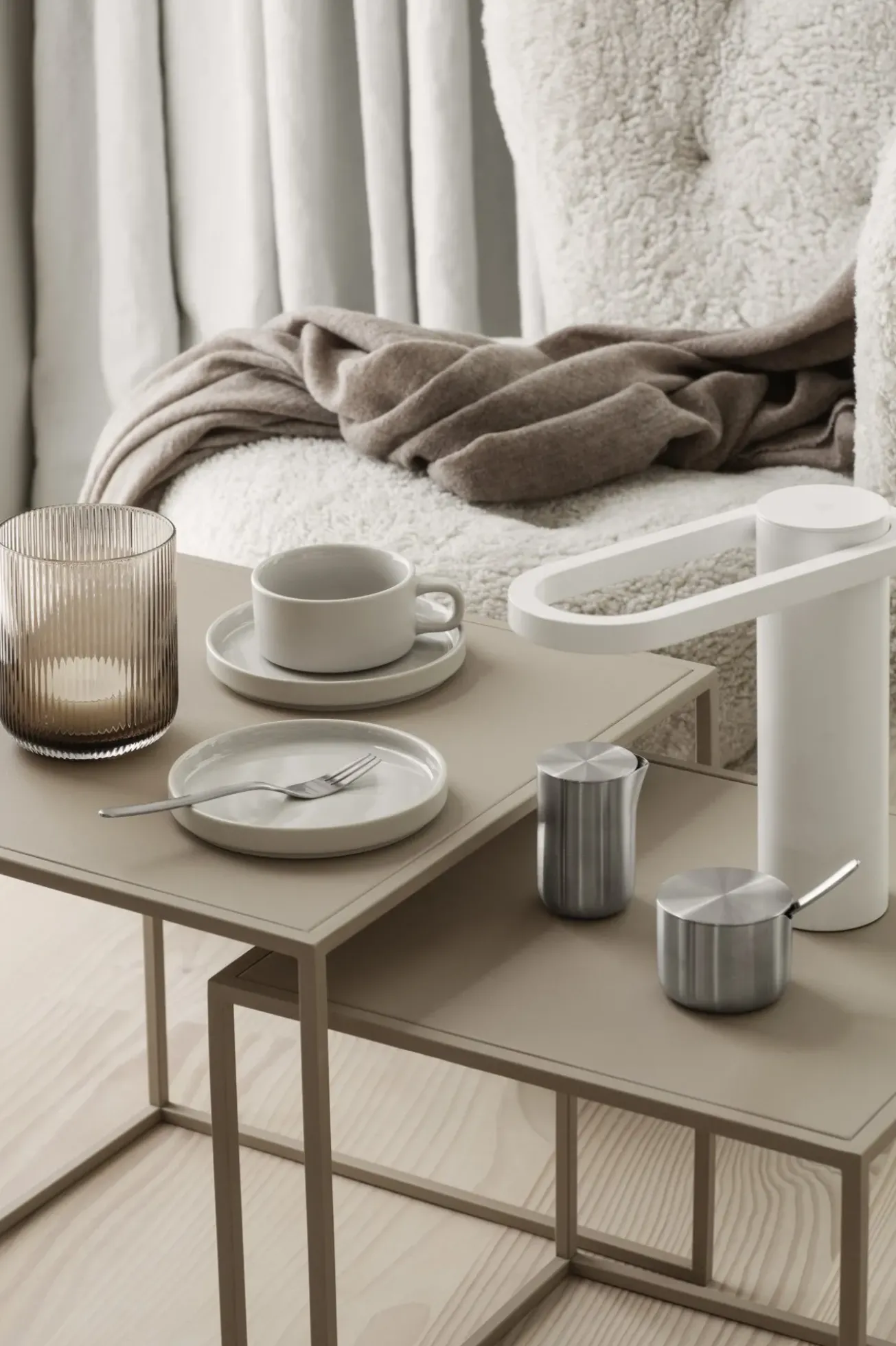 Bath & Living Blomus FERA set of 2 side tables color (65987)