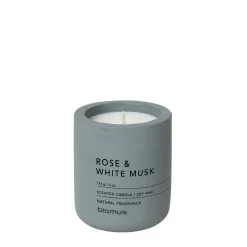 Bath & Living Blomus FRAGA scented candle Rose  White Musk (114 grams) 65896