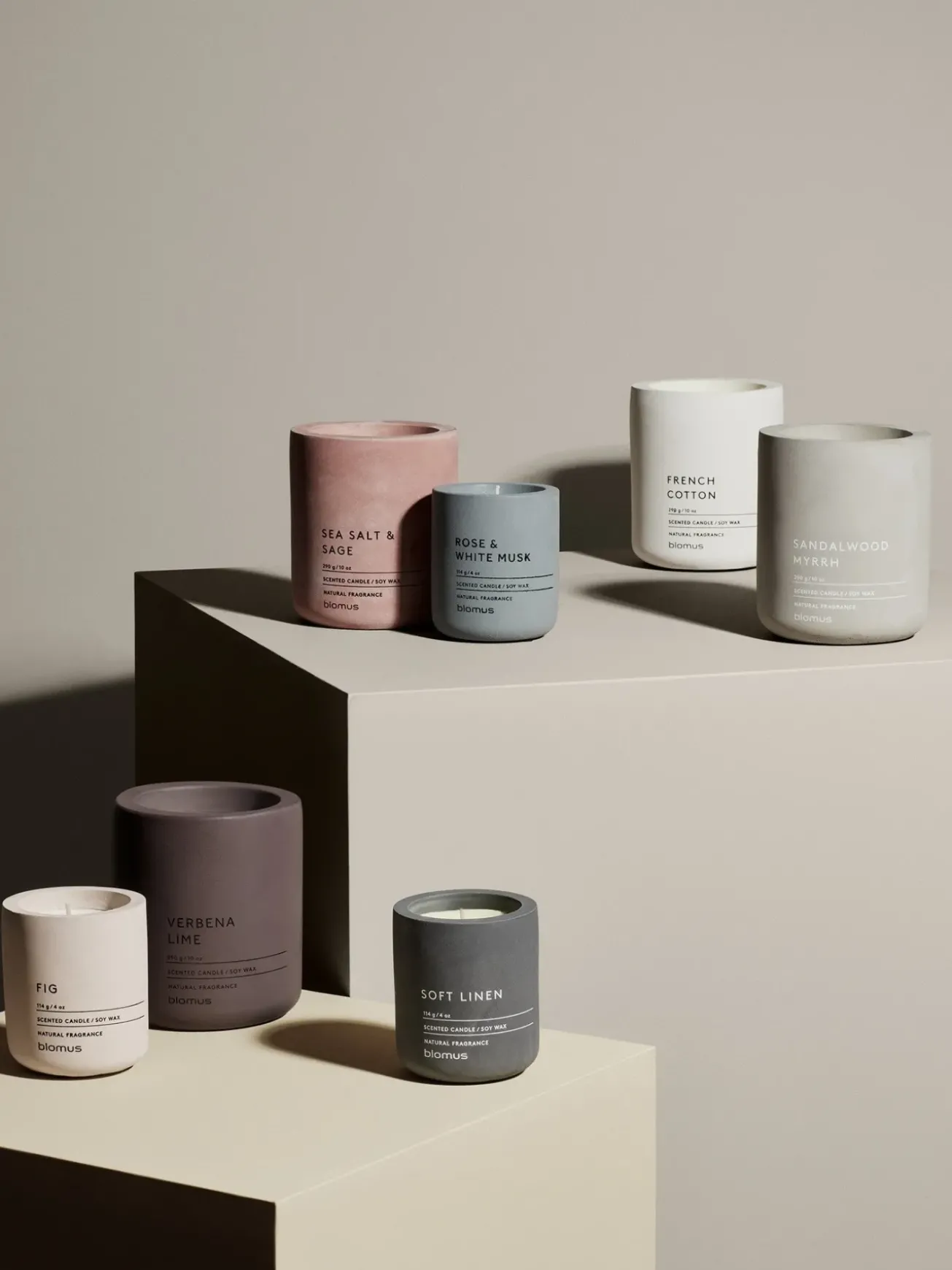 Bath & Living Blomus FRAGA scented candle Basil Bergamot (290 grams) 66450