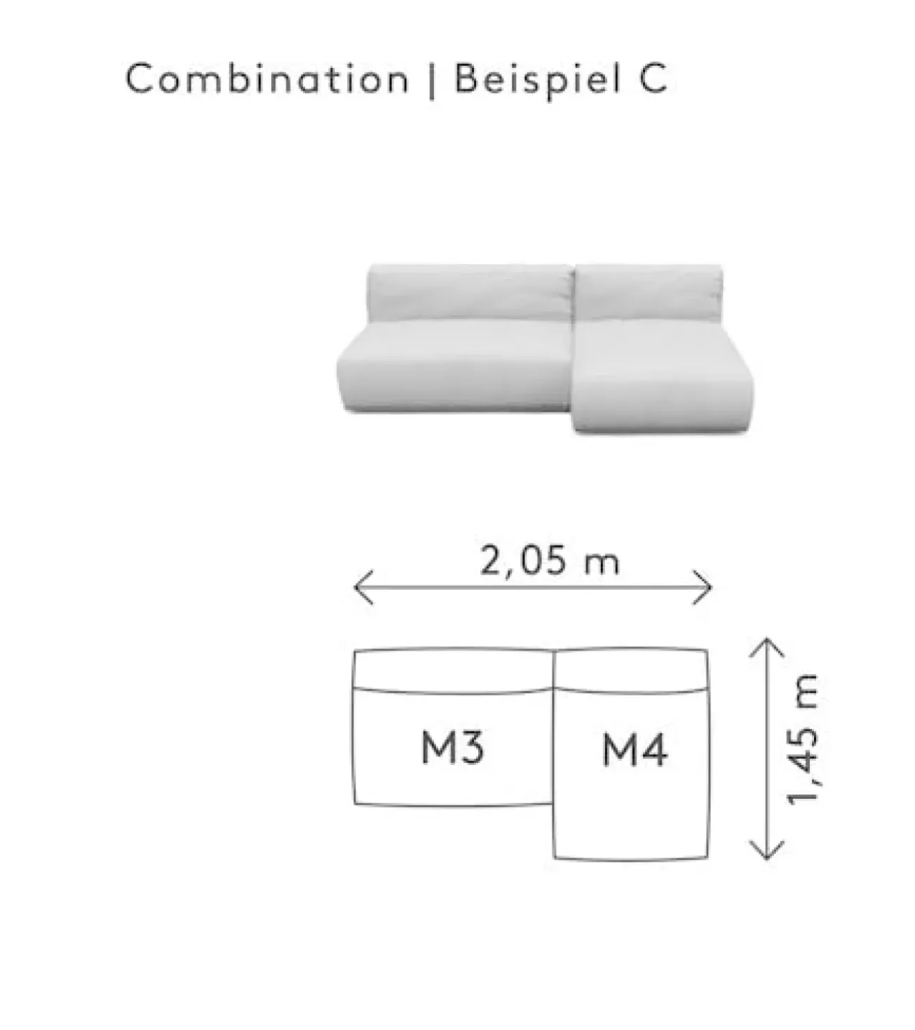Bath & Living Blomus GROW lounge sofa C (.6206.C)