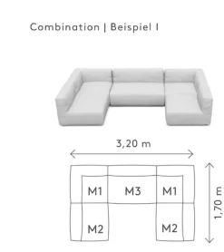 Bath & Living Blomus GROW lounge sofa I (.6206.I)