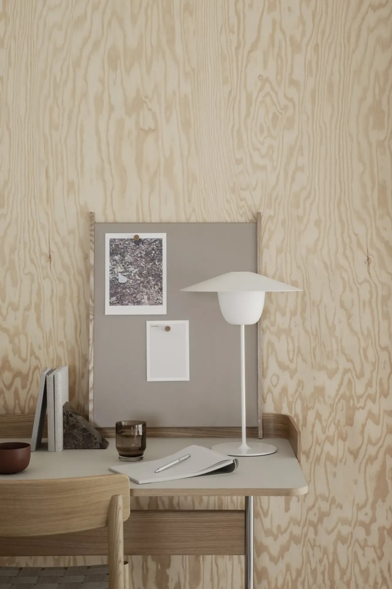 Bath & Living Blomus KOREO magnetic board Mourning Dove 97 x 60 cm - 66504
