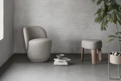 Bath & Living Blomus KUON footstool color (oak) 66992