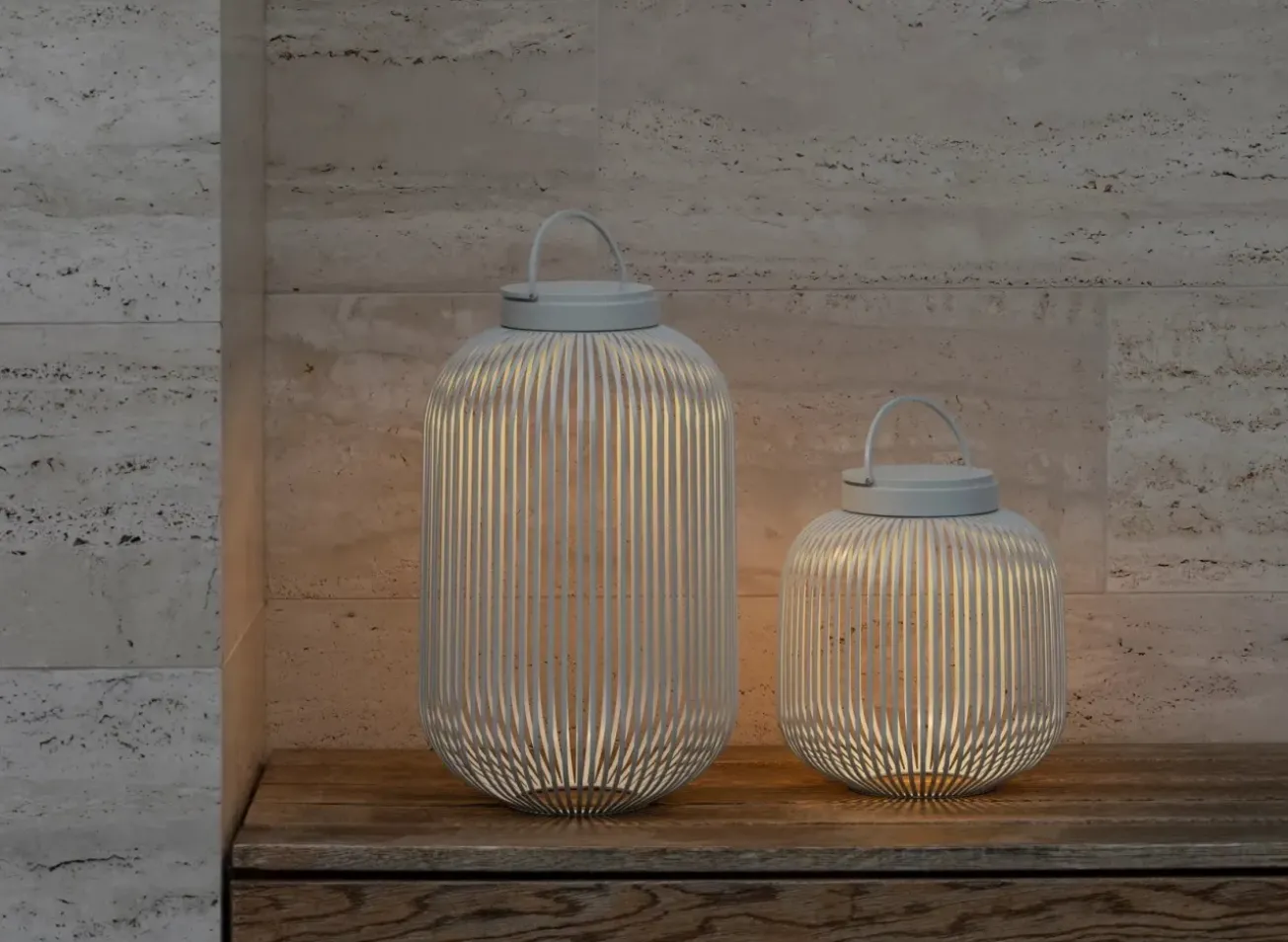 Bath & Living Blomus LITO LED lamp color Silk Gray (large) 67055