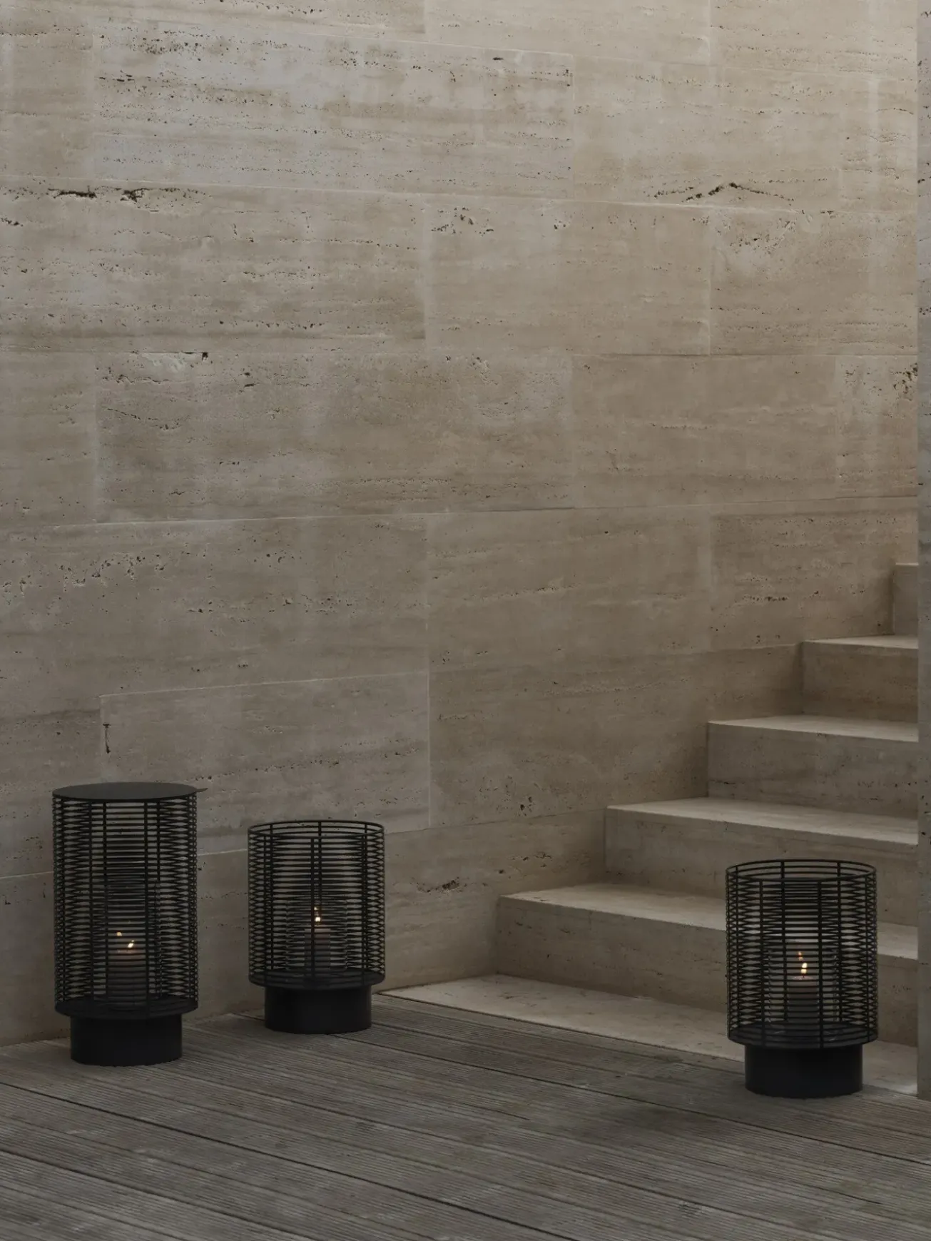 Bath & Living Blomus OLEA lantern / lantern color (large) 66665