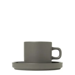 Bath & Living Blomus PILAR 2 coffee cups 200 ml with saucer (63974)