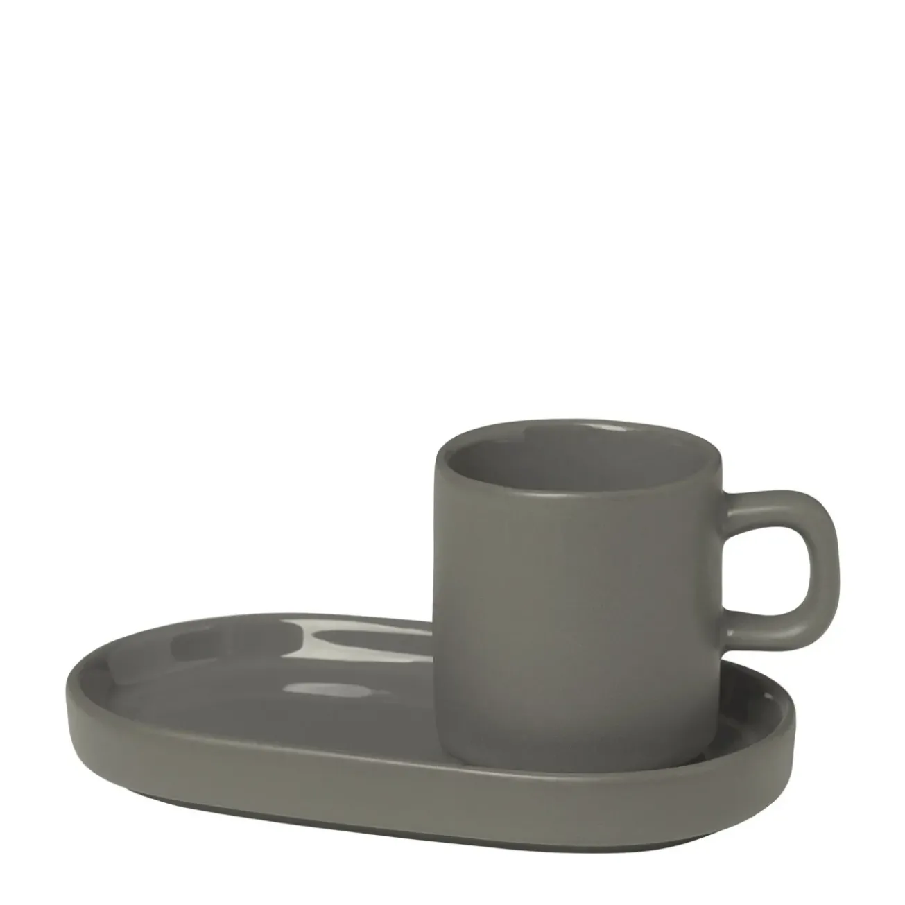 Bath & Living Blomus PILAR 2 espresso cups 50 ml with saucer (63972)