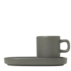 Bath & Living Blomus PILAR 2 espresso cups 50 ml with saucer (63972)