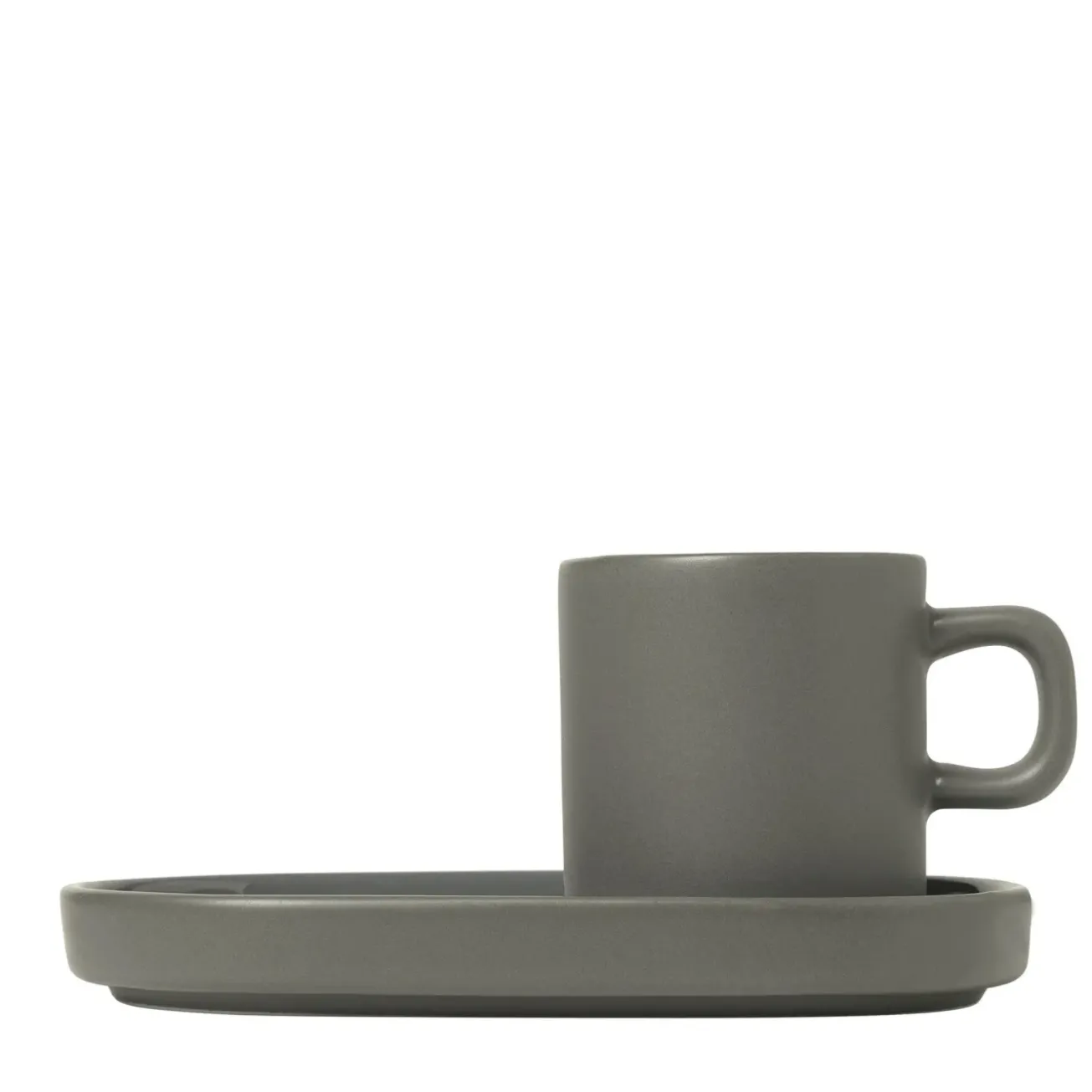 Bath & Living Blomus PILAR 2 espresso cups 50 ml with saucer (63972)