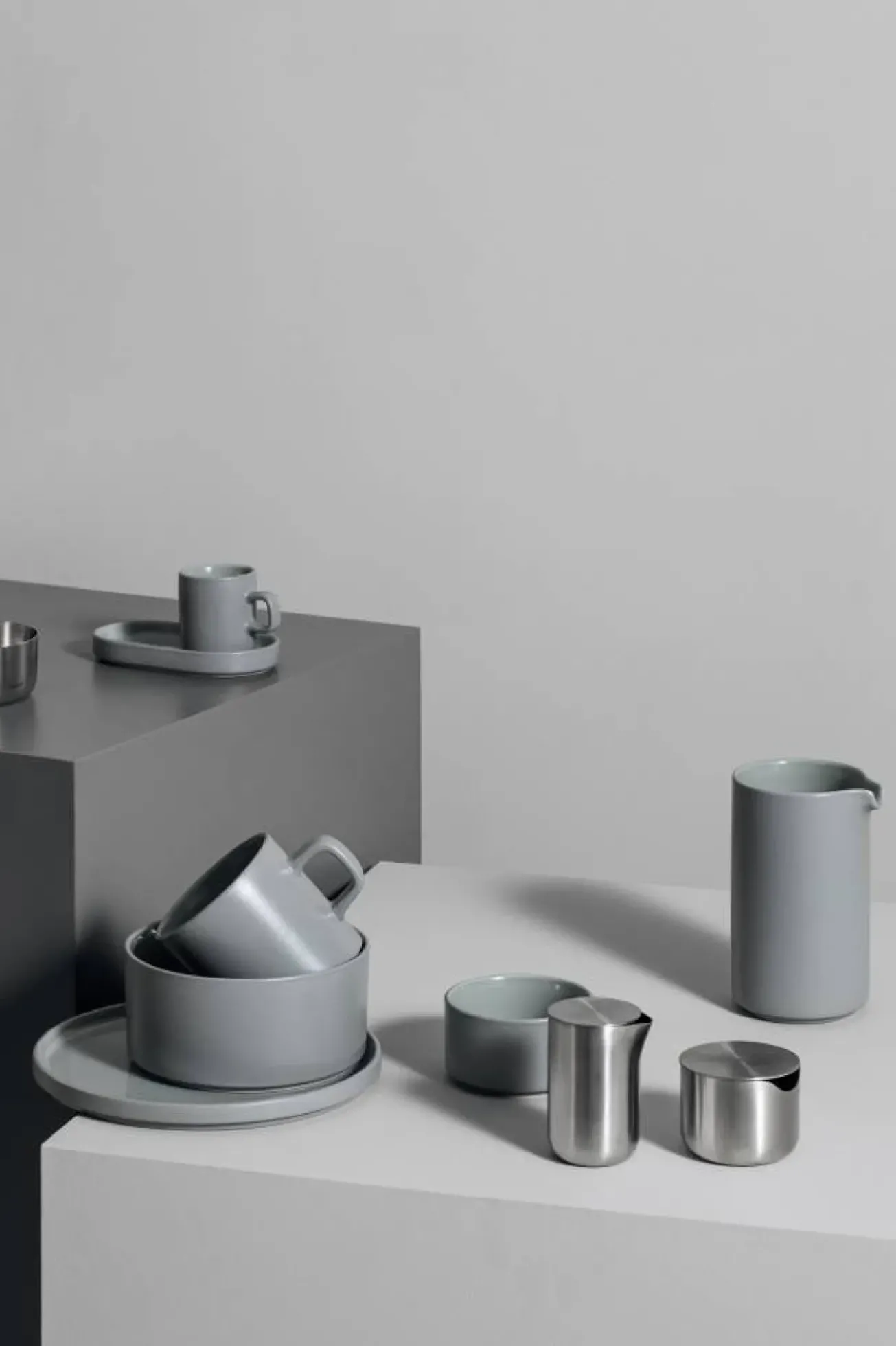 Bath & Living Blomus PILAR bowl/bowl 14 cm Mirage Gray set/4 (63722)
