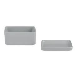 Bath & Living Blomus PILAR butter dish color Mirage Gray (64369)