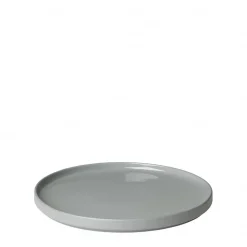 Bath & Living Blomus PILAR flat plate / dinner plate 27 cm Mirage Gray (grey) set/4 (63717)