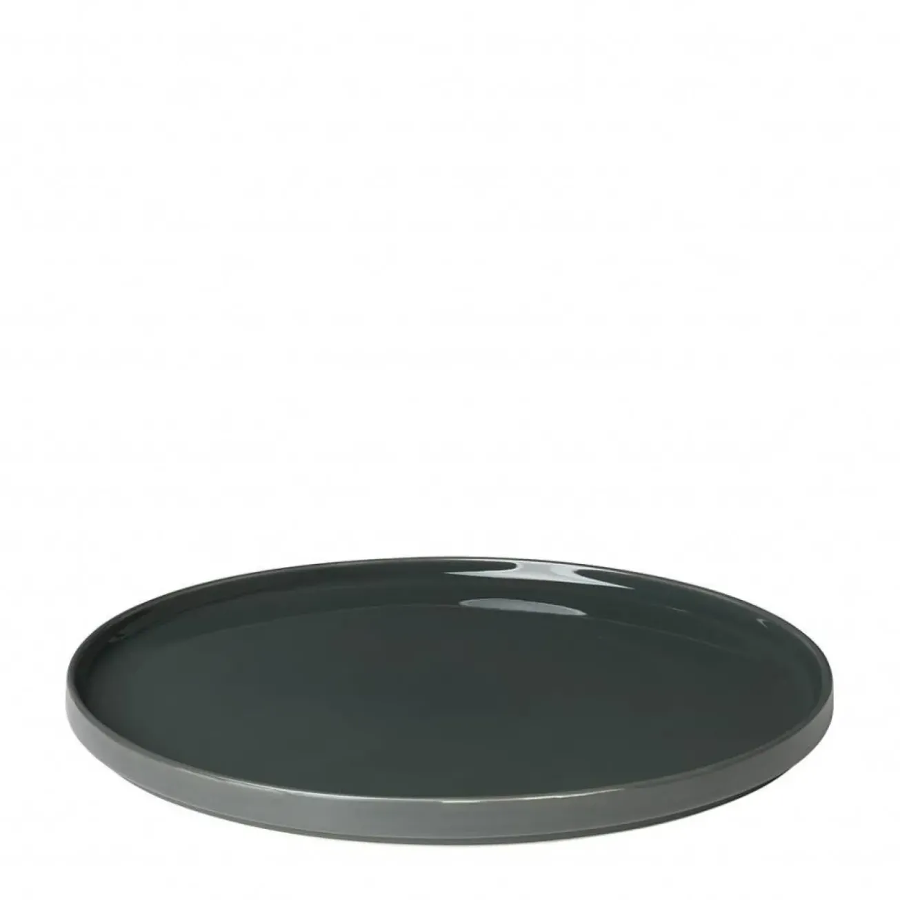 Bath & Living Blomus PILAR flat plate / serving plate 35 cm Agave Green (63707)