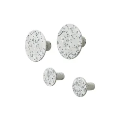 Bath & Living Blomus PONTO wall hooks (set/4) Terrazzo color Gray - 65900