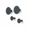 Bath & Living Blomus PONTO wall hooks (set/4) color Magnet - 65800