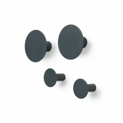 Bath & Living Blomus PONTO wall hooks (set/4) color Magnet - 65800