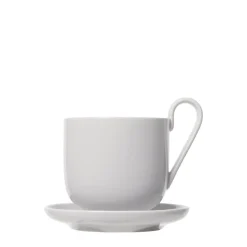 Bath & Living Blomus RO set/2 coffee cups with saucer Nimbus Cloud (64050)