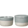 Bath & Living Blomus SABLO Stone - milk jug and sugar bowl (64320, 64321)