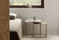Bath & Living Blomus STAGE table lamp Lily White (66180) height 44 cm