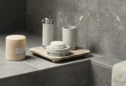 Bath & Living Blomus Toilet brush holder ARA Moon Gray (68970)