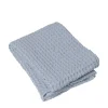 Bath & Living Blomus Towel CARO waffle pattern 50x100 cm color Ashley Blue (69183)