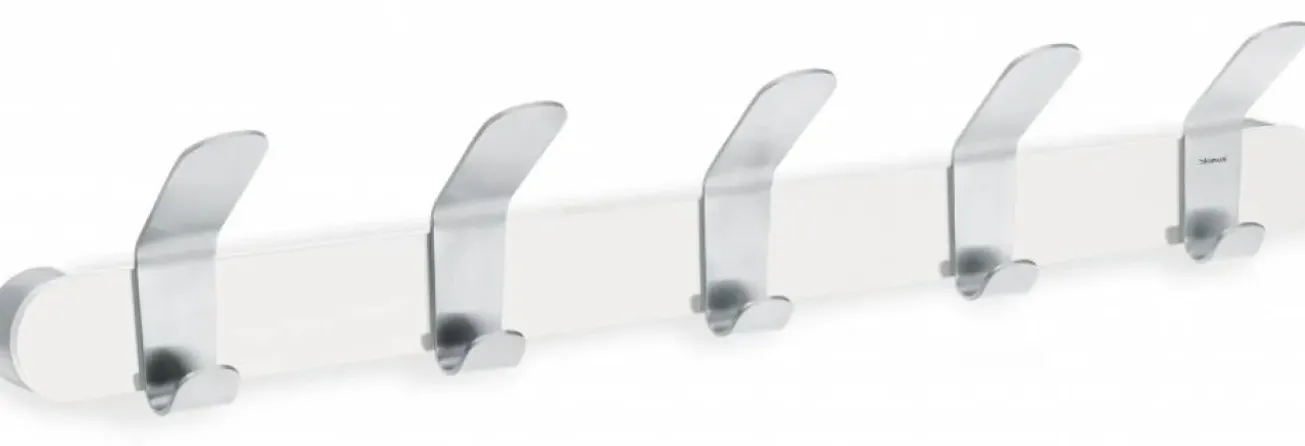 Bath & Living Blomus VENEA coat rack 5-hook (white) 63264