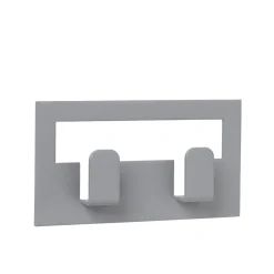 Bath & Living Blomus VINDO double towel hook self-adhesive (64180)