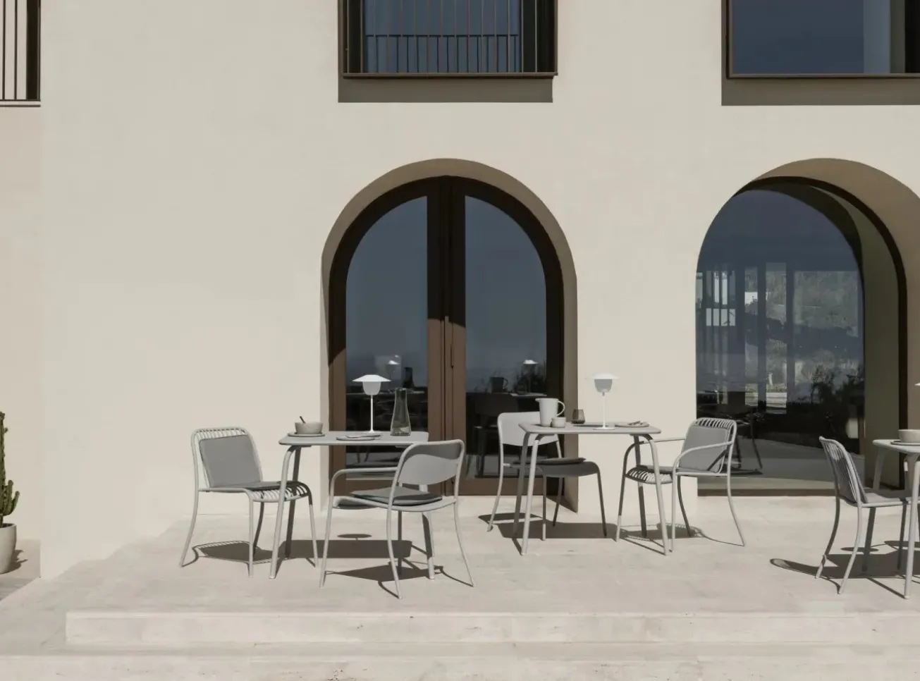 Bath & Living Blomus YUA garden chair Silk Gray (62171)