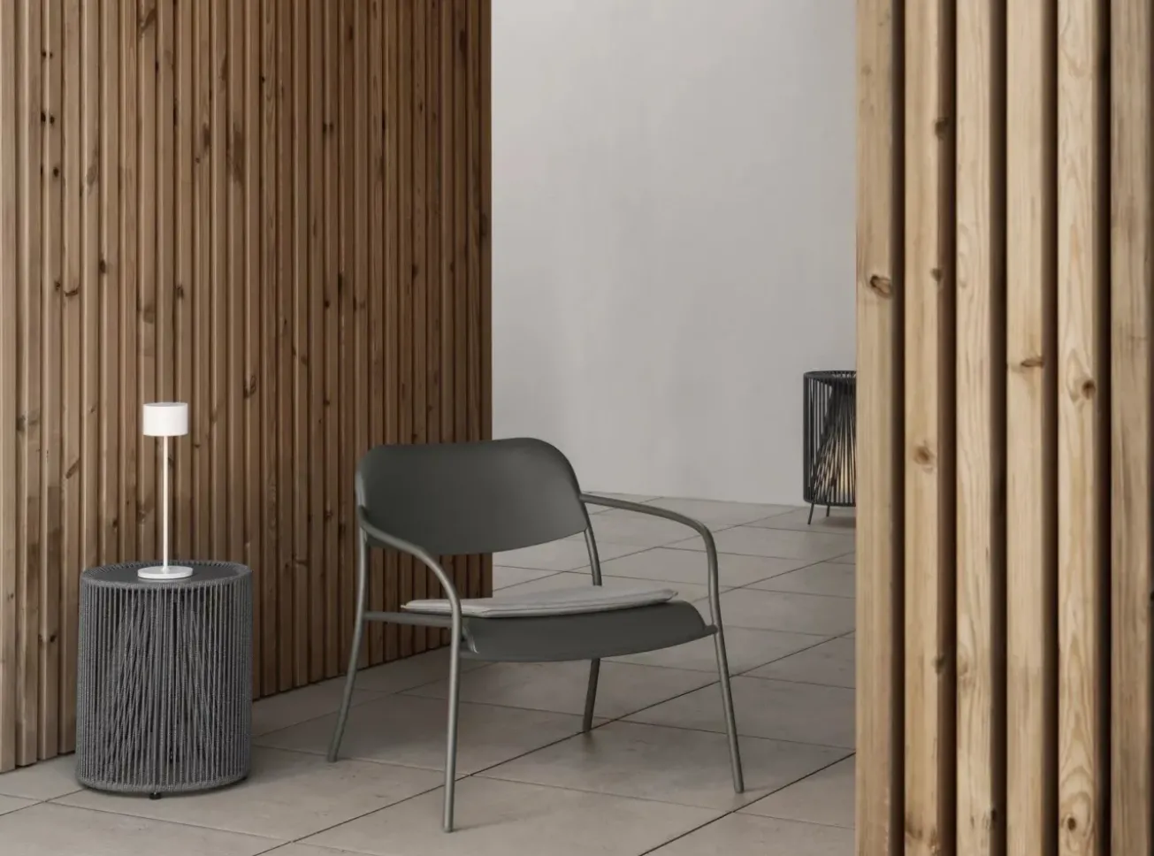 Bath & Living Blomus YUA seat cushion for lounge chair 46x41 cm