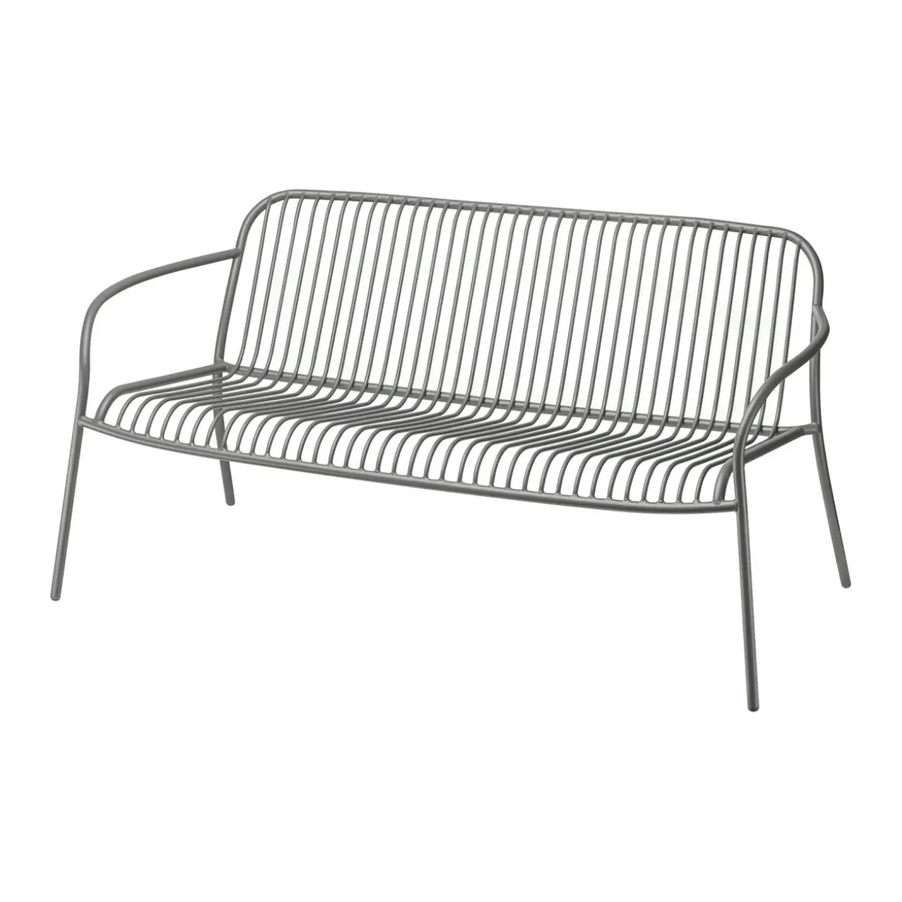 Bath & Living Blomus YUA WIRE garden bench Granite Gray (62184)