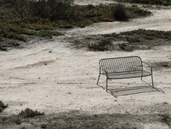 Bath & Living Blomus YUA WIRE garden bench Granite Gray (62184)