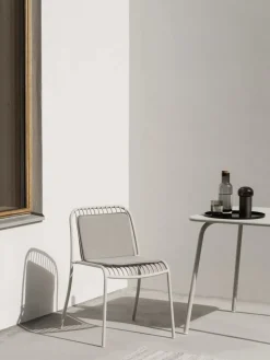 Bath & Living Blomus YUA WIRE garden chair Silk Gray (62177)