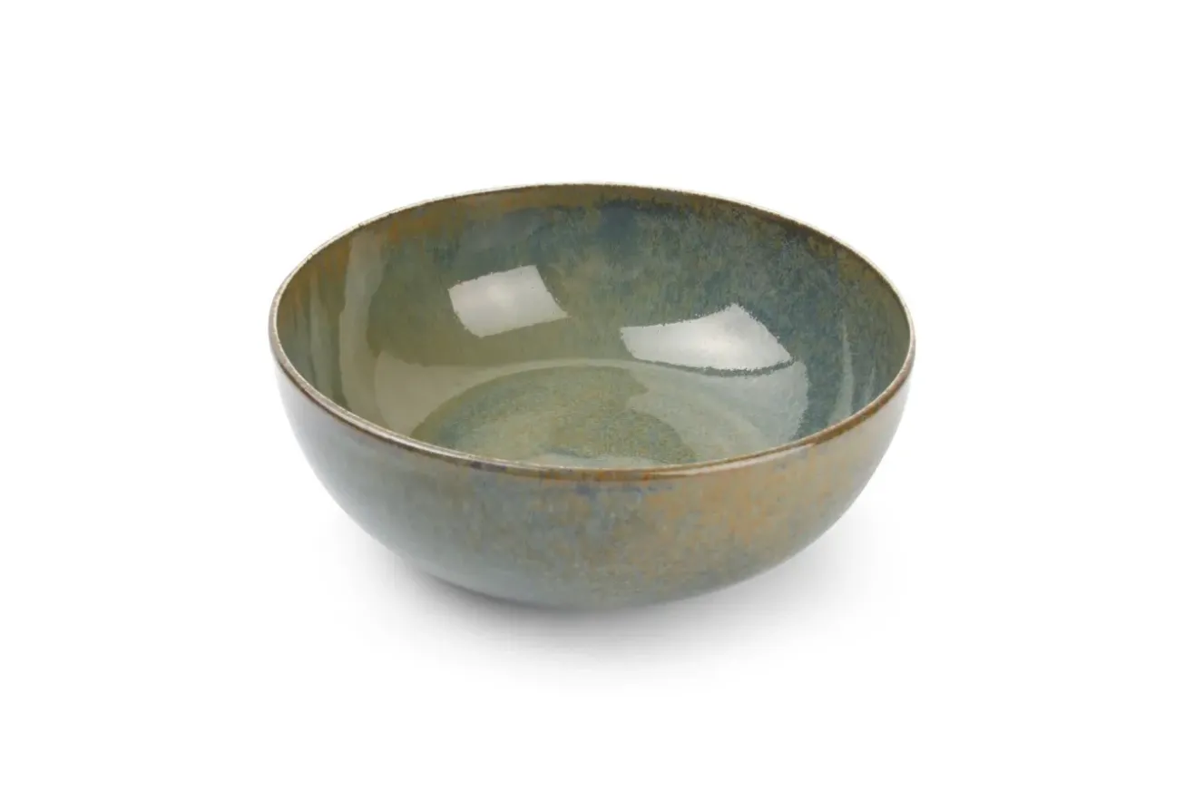 Bath & Living BonBistro CIRRO bowl / serving dish 23 cm - Green multi (740569)