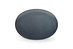Bath & Living BonBistro CIRRO flat plate oval 30 cm - Dark blue (740975)