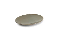 Bath & Living BonBistro CIRRO flat plate oval 24 cm - Green multi (740555)