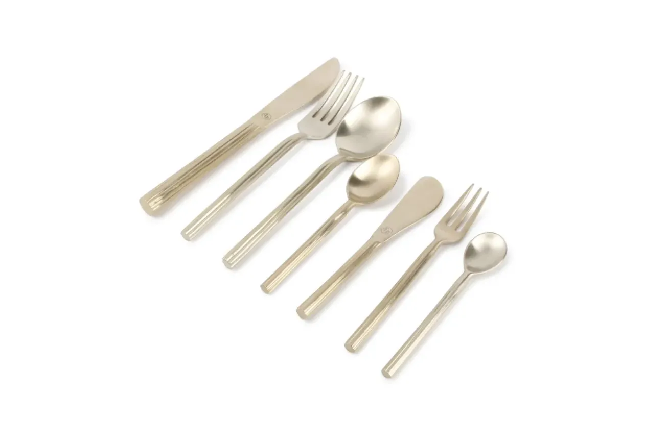 Bath & Living Chic ORO dinner fork 19 cm brass 785321 (set / 4)