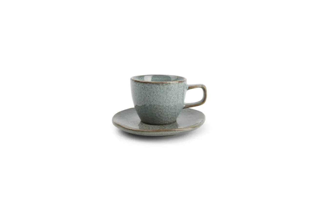 Bath & Living SP MIELO mocha cup and saucer 100 ml (set/4) 840180