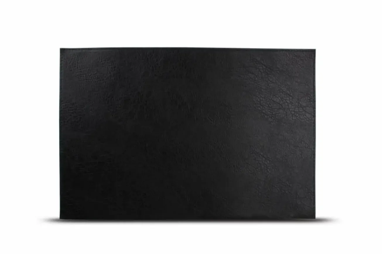 Bath & Living SP Placemat leather look color black (set / 4) 805083