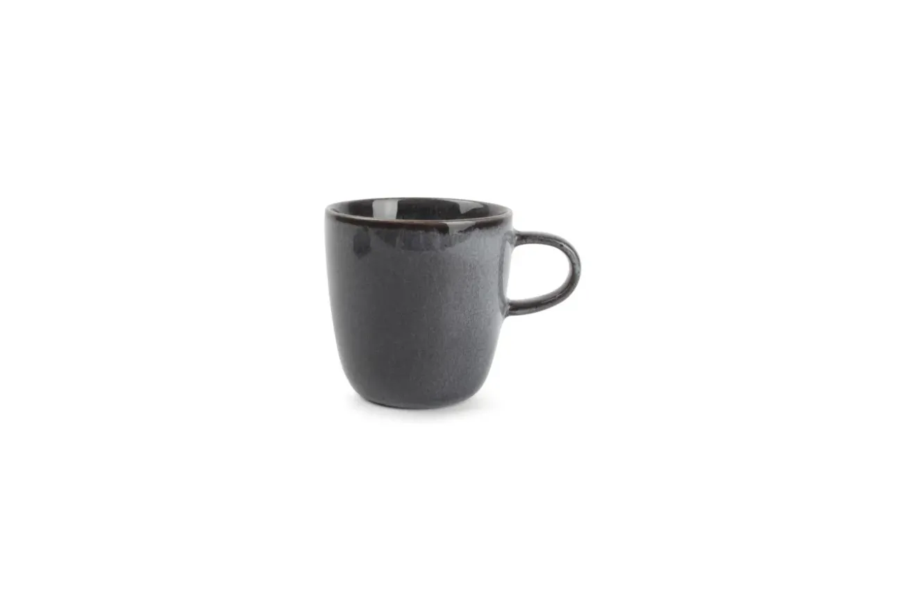 Bath & Living SP STITCH cup and saucer 180 ml gray (set/4) 850271