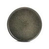 Bath & Living SP STITCH flat plate 20 cm blue/green (set/4) 850275