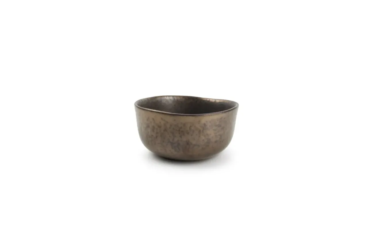 Bath & Living SP STUDIO URBAN bowl 10 cm gold graphite (set / 4) 803250
