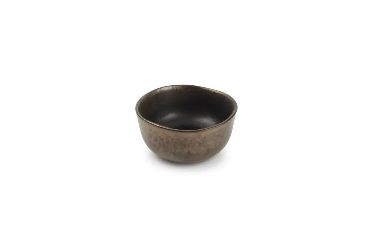 Bath & Living SP STUDIO URBAN bowl 10 cm gold graphite (set / 4) 803250