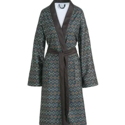 Bath & Living Vandyck Bathrobe ANDREA color Blue Ink, dark blue