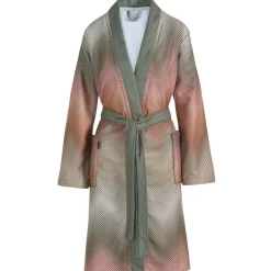 Bath & Living Vandyck Bathrobe BELLA color multi green