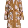 Bath & Living Vandyck Bathrobe DAISY color Sandy Gold-117 - Size M (BAGE20201)