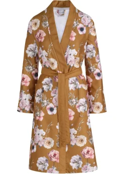 Bath & Living Vandyck Bathrobe DAISY color Sandy Gold-117 - Size M (BAGE20201)